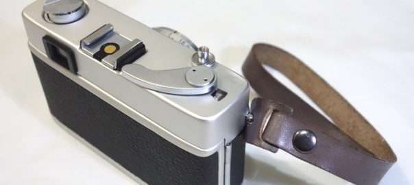 レザークラフト 縫わずに簡単に作れるスタイリッシュなコンパクトカメラ用ハンドストラップ フィルムカメラ アニマルレーサー